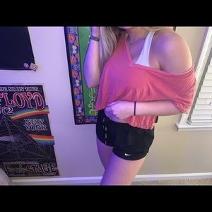 cropped off the shoulder